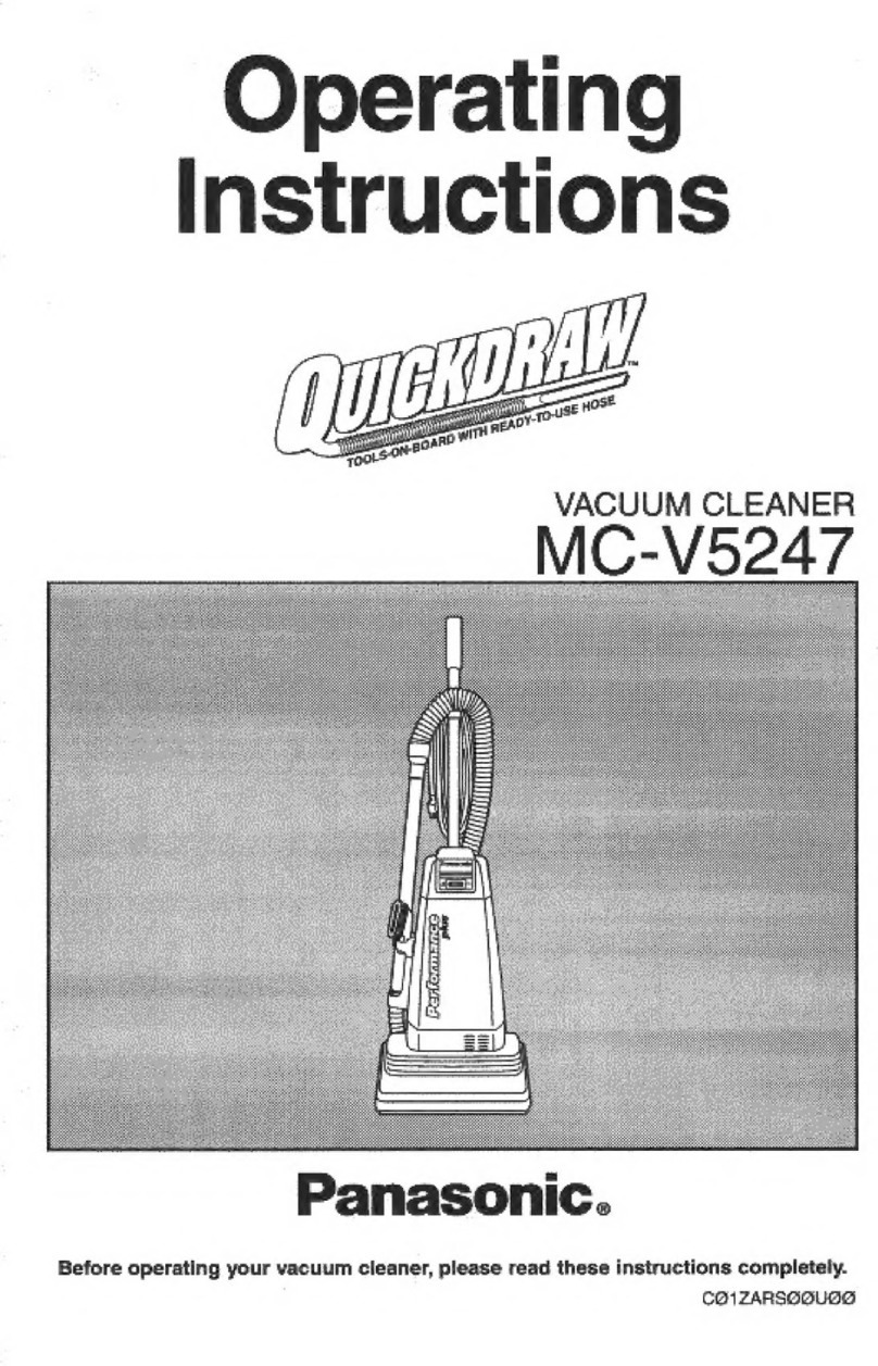 Panasonic Quickdraw MC-V5247 operating instructions