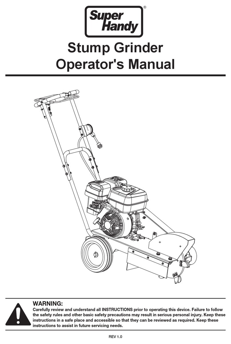 Super Handy GUO110 Operator's manual