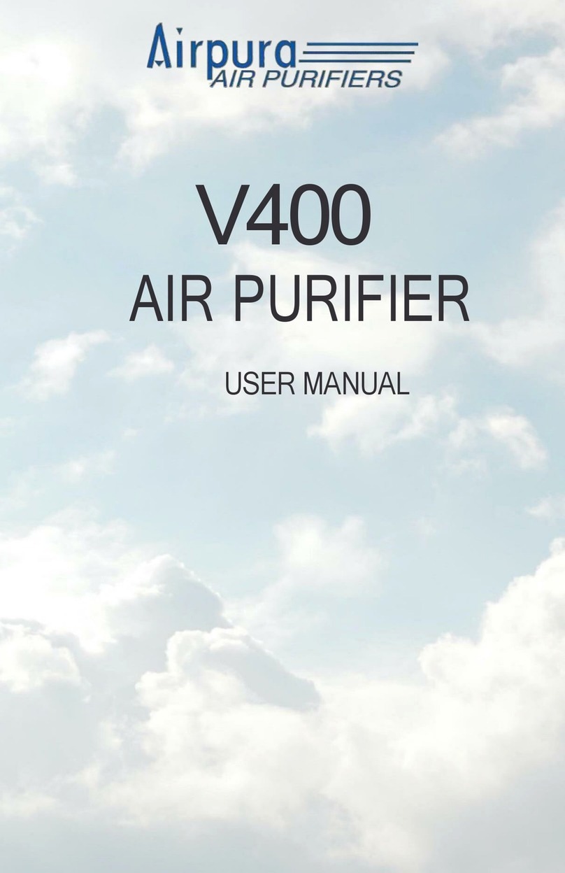 Airpura V400 user manual