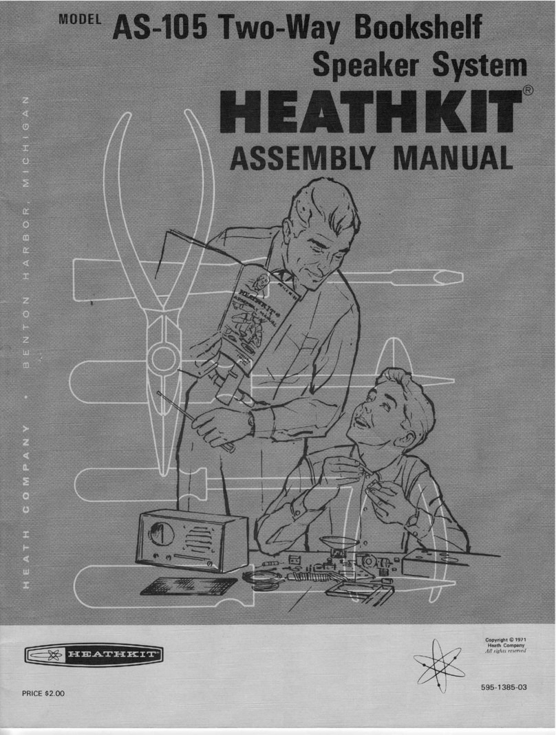 Heathkit AS-105 Assembly and operation