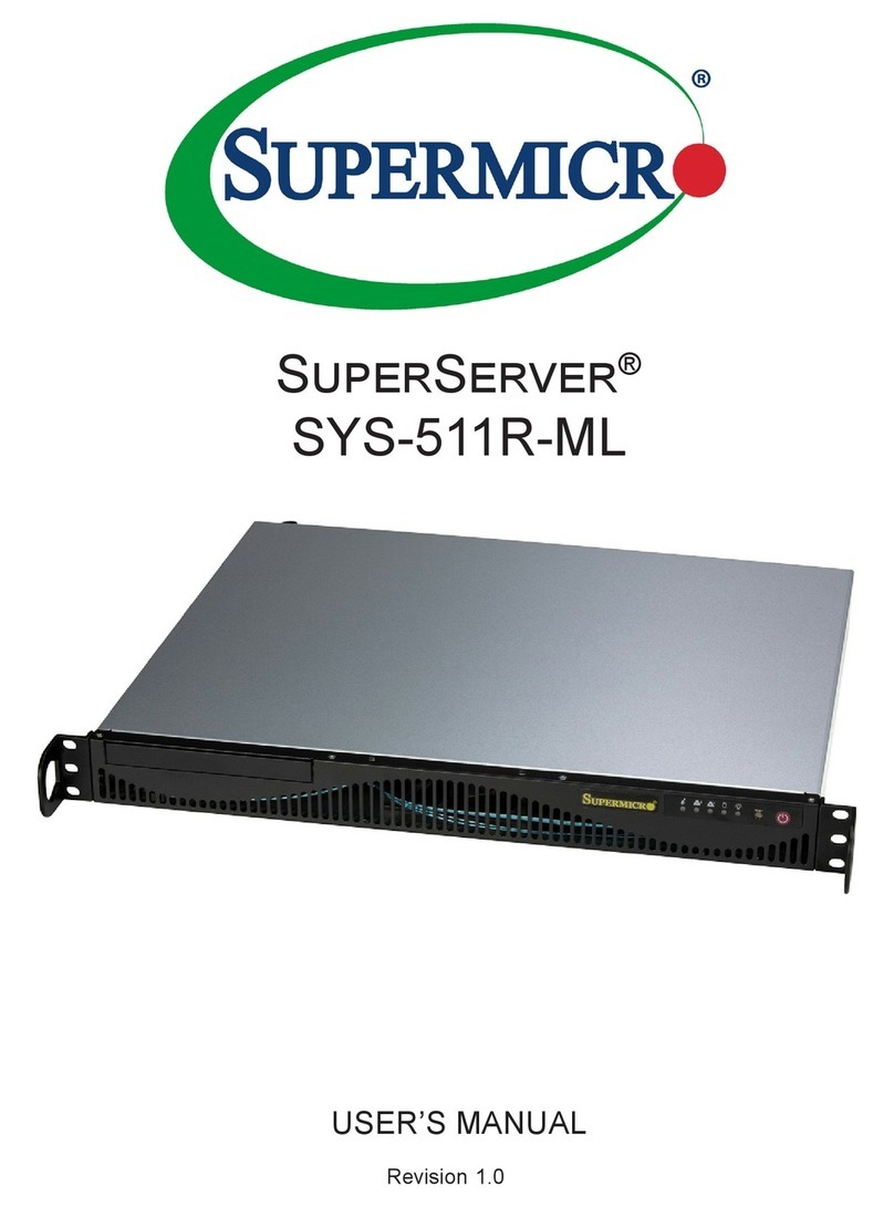Supermicro SuperServer SYS-511R-ML User manual