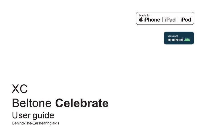 Beltone Celebrate XC user guide