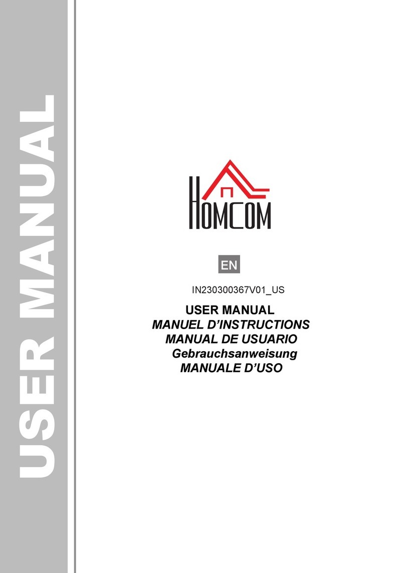 HOMCOM 844-419V80 User manual