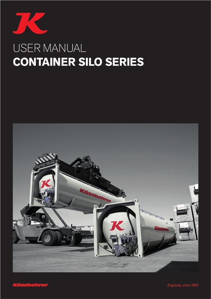 Kässbohrer CONTAINER SILO Series User manual