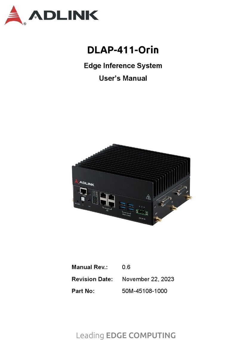 ADLINK Technology DLAP-411-Orin user manual