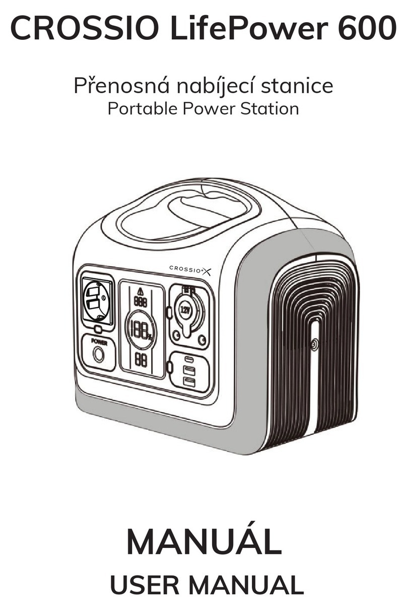CROSSIO LifePower 600 User manual