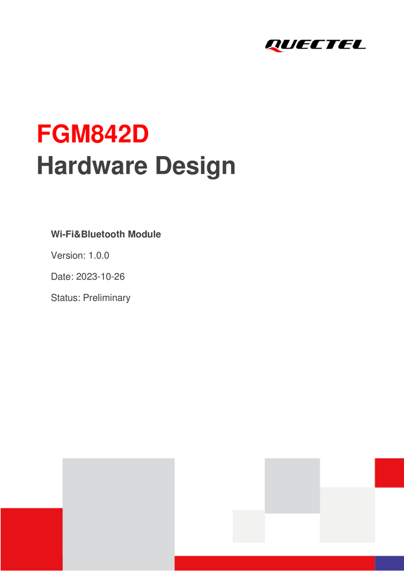 Quectel FGM842D Supplement