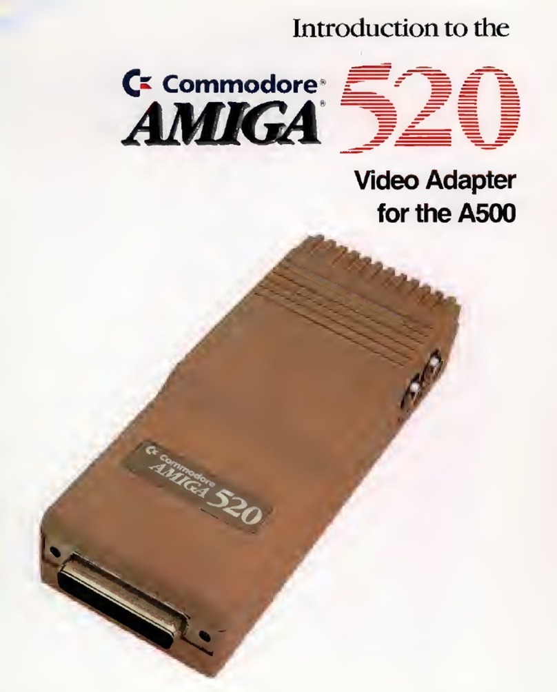 Commodore Amiga 520 introduction