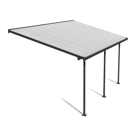 Palram Applications Gala 10x18 User manual