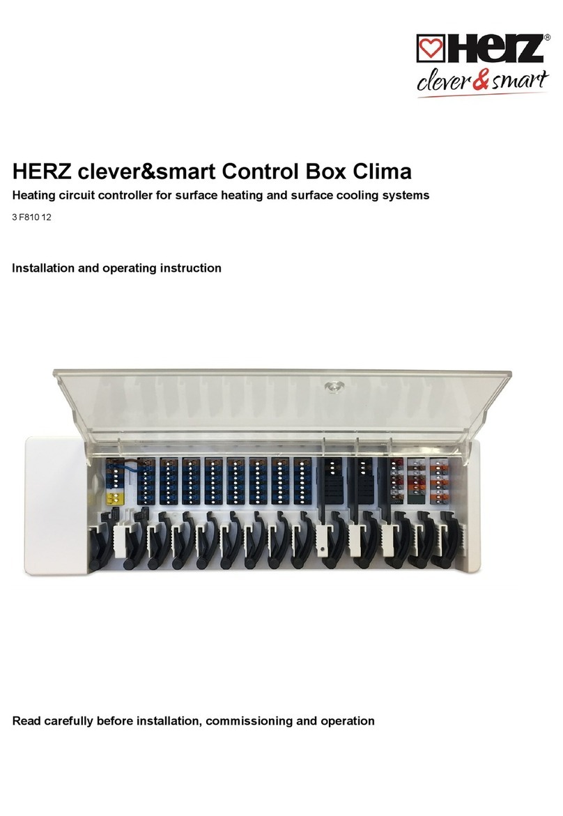 Herz clever&smart Control Box Clima User guide