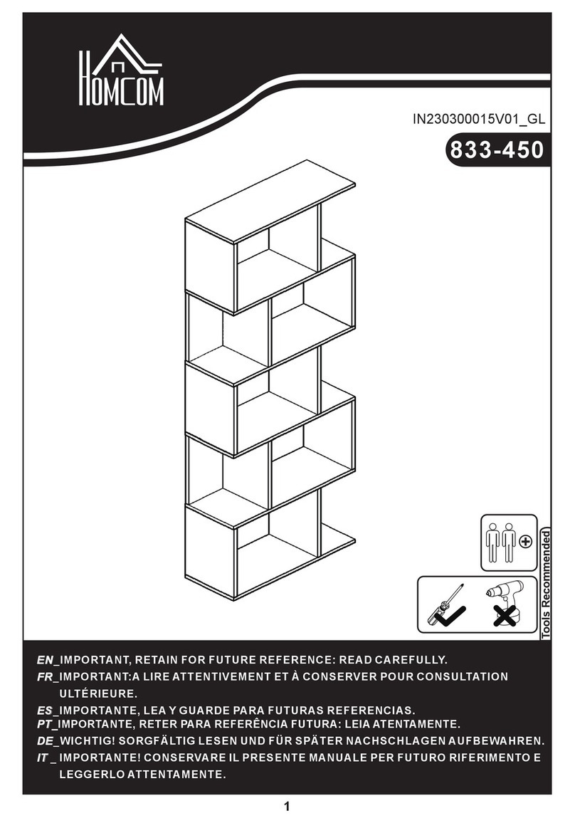 HOMCOM 833-450 User manual