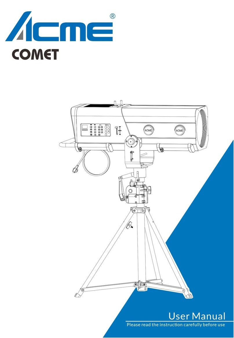 ACME COMET User manual