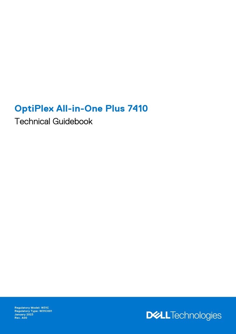 Dell OptiPlex All-in-One Plus 7410 User manual