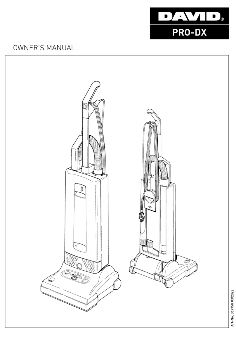 DAVID PRO-DX owner's manual