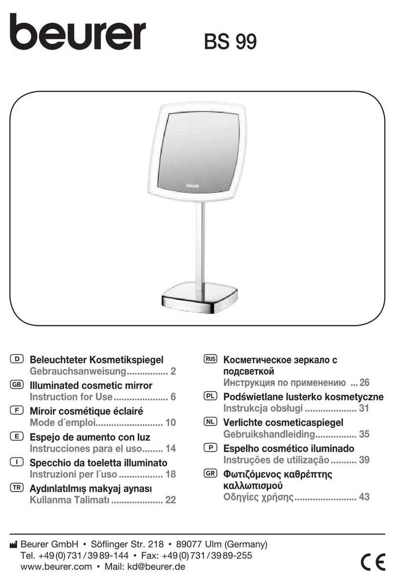 Beurer BS 99 Instructions for use Beurer BS 99 Instructions for use