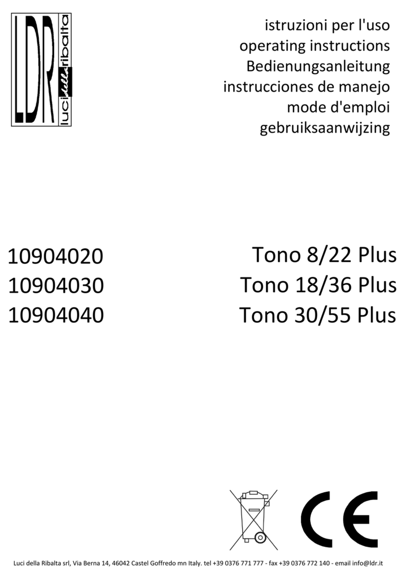 LDR Tono 8/22 Plus operating instructions