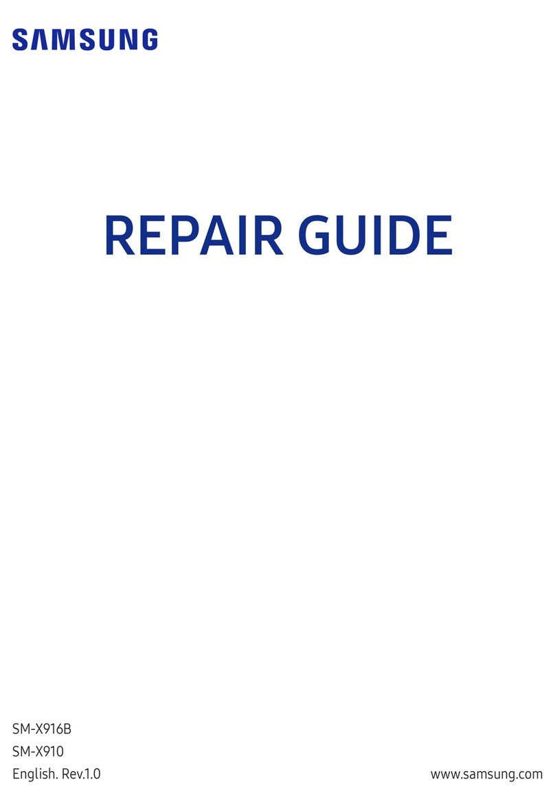 Samsung SM-X916B Assembly instructions
