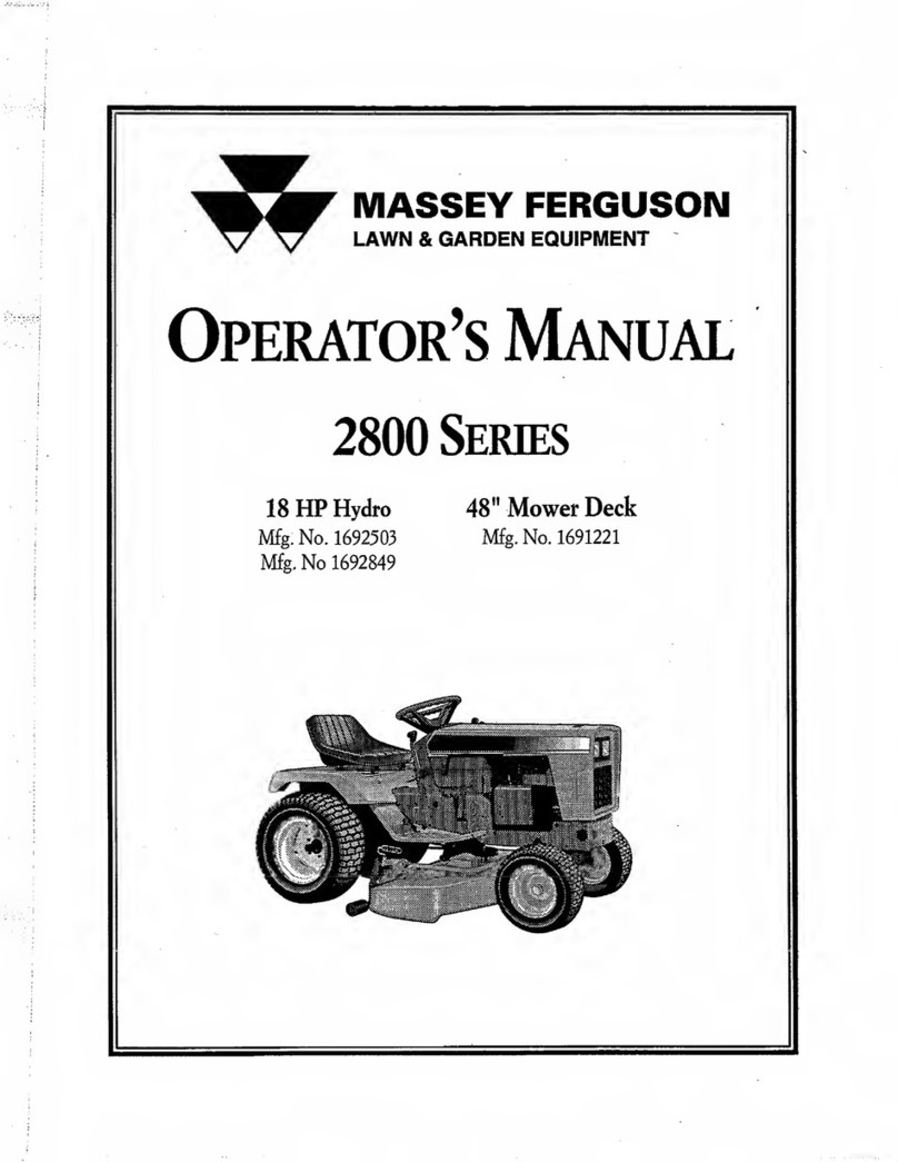 MASSEY FERGUSON 2800 Series User manual MASSEY FERGUSON 2800 Series User manual