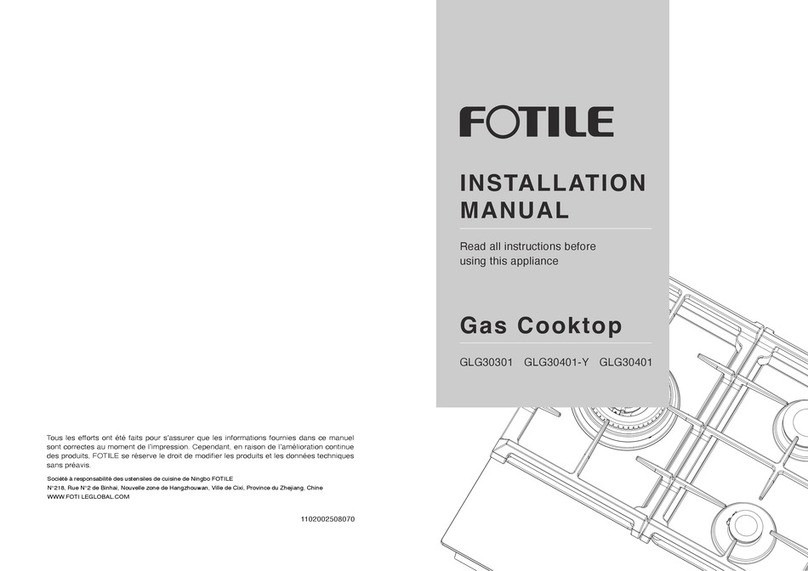 FOTILE GLG30301 instruction manual