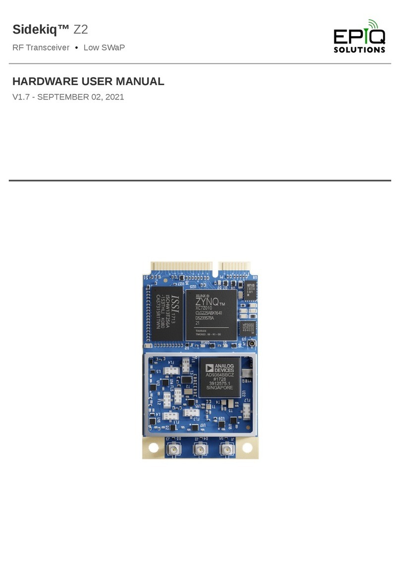 Epiq Solutions Sidekiq Z2 Hardware user manual