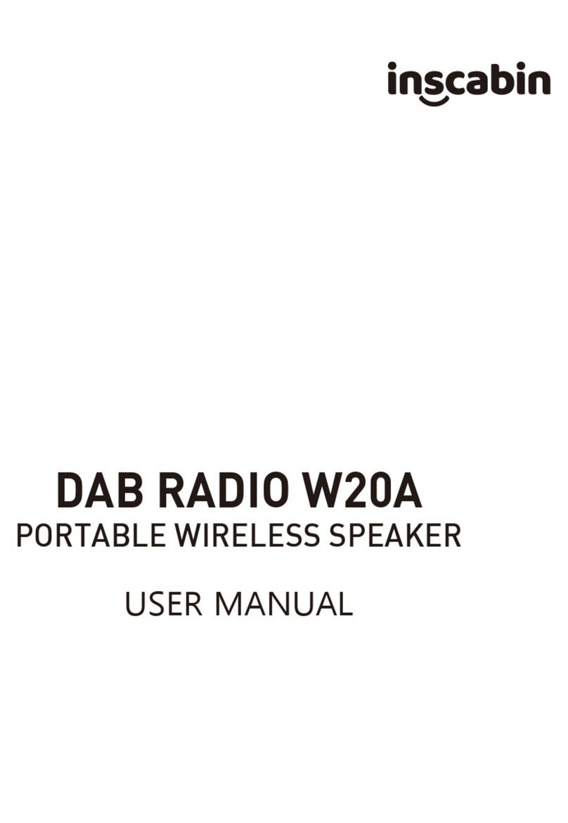 inscabin W20A user manual