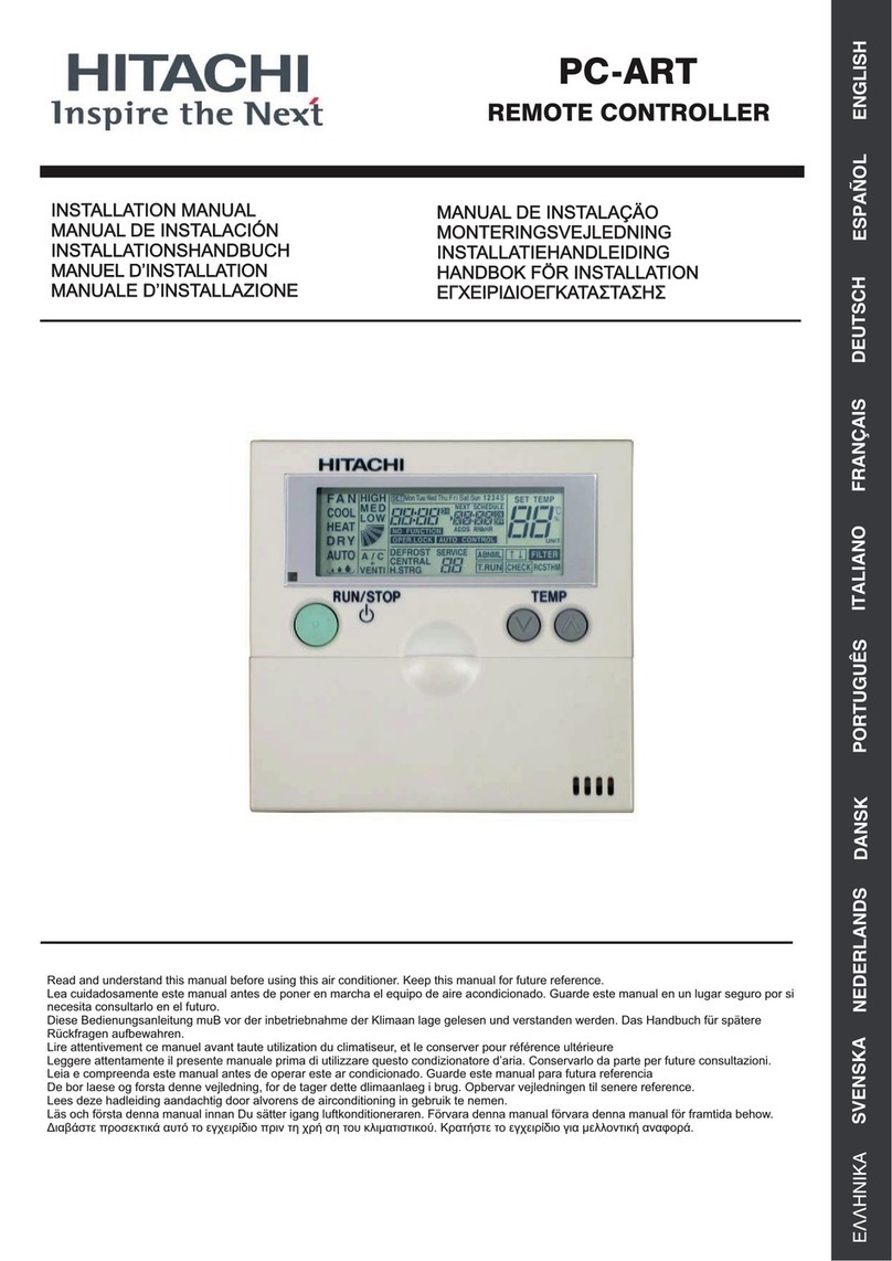 Hitachi PC-ART User manual