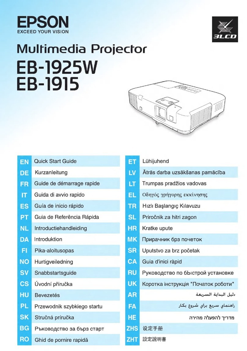 Epson EB-1925W User manual