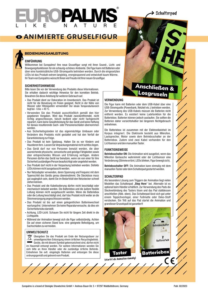 Europalms SPOOKY PROP User manual