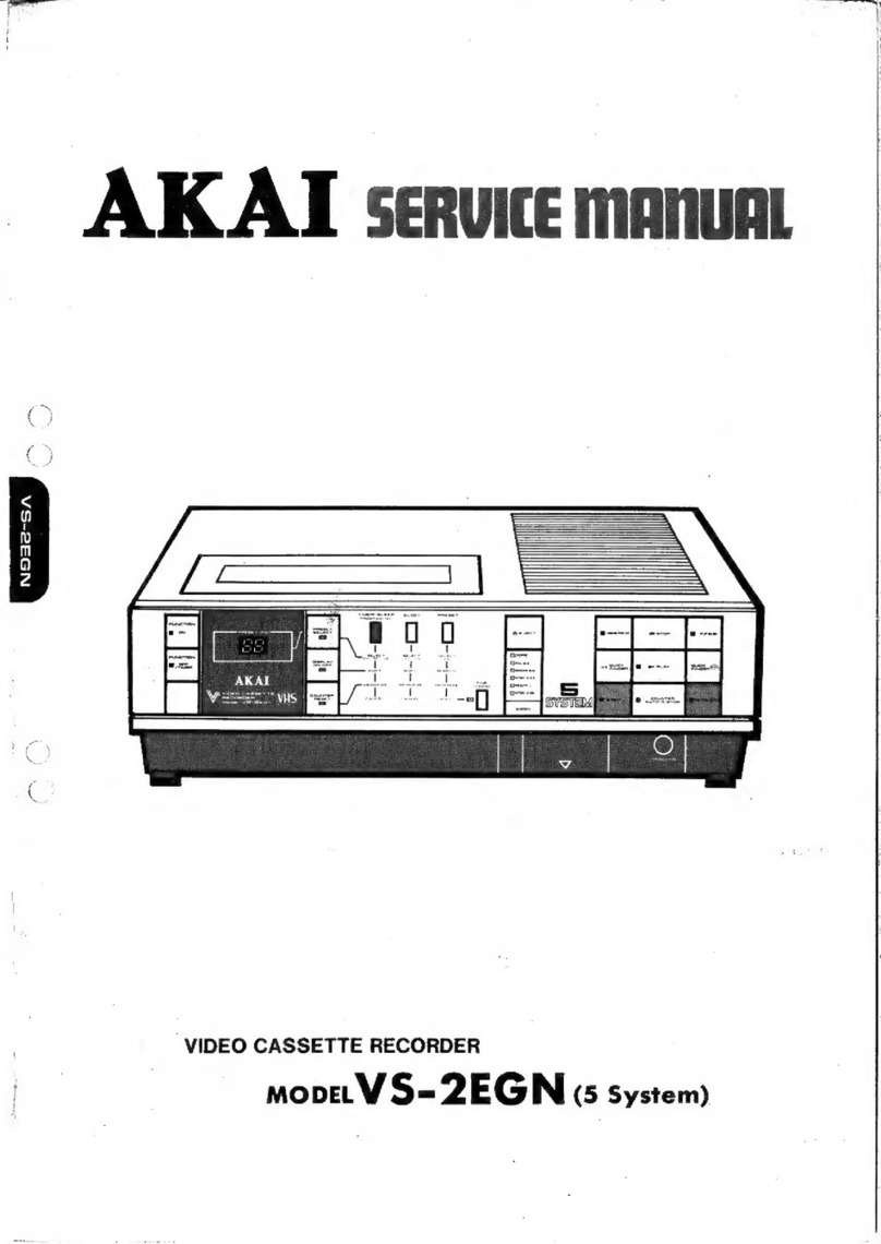 Akai VS-2EGN User manual Akai VS-2EGN User manual