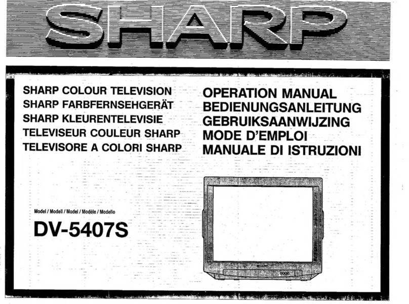 Sharp DV-5407S User manual