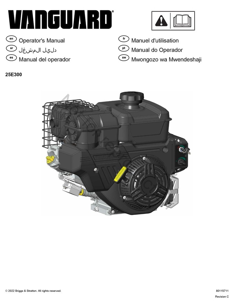 Vanguard 25E300 Operator's manual