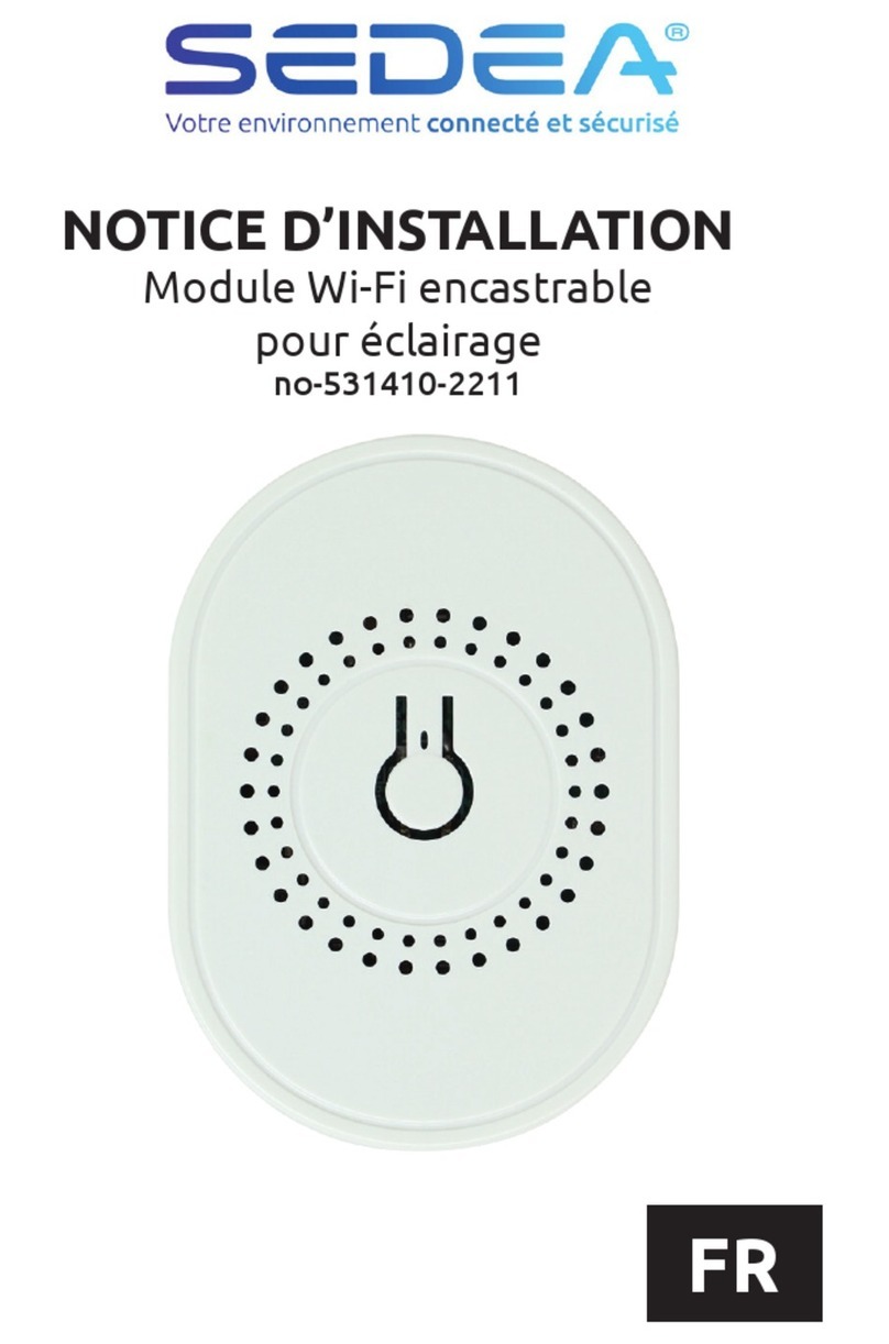 SEDEA no-531410-2211 installation instructions