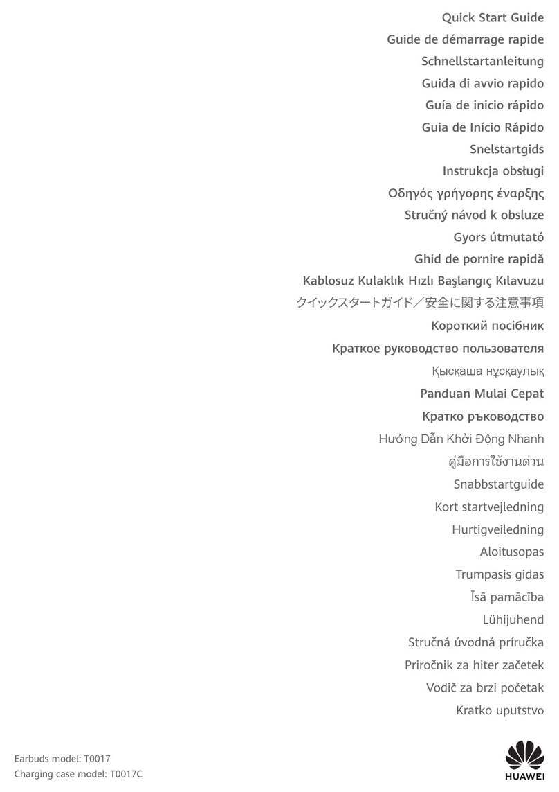 Huawei T0017 User manual