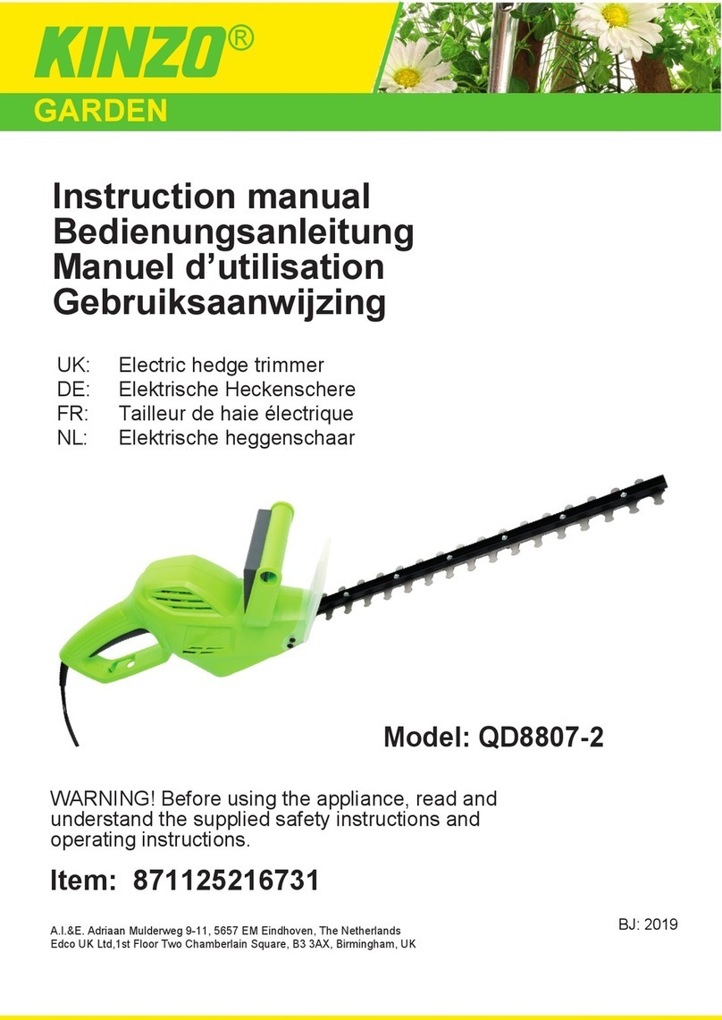 KINZO QD8807-2 instruction manual