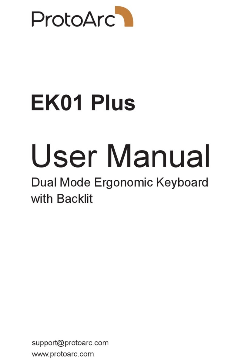 ProtoArc EK01 Plus user manual