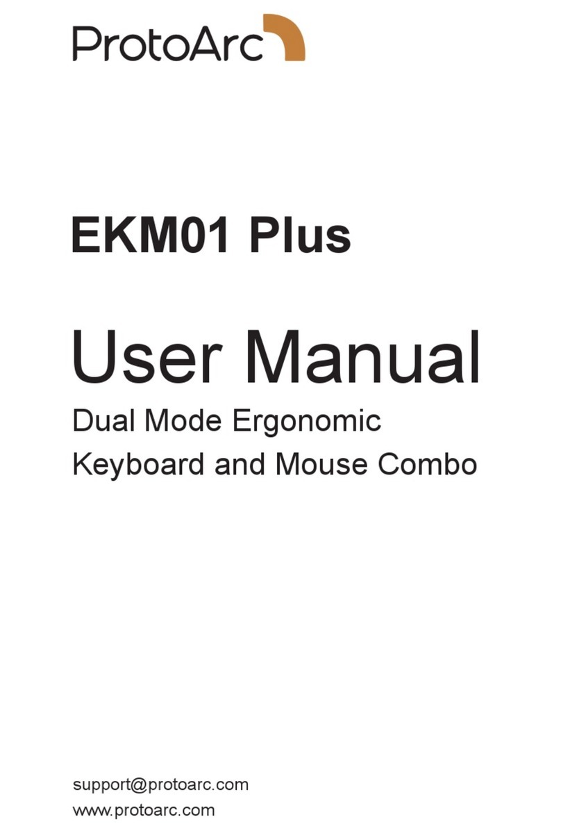 ProtoArc EKM01 Plus user manual