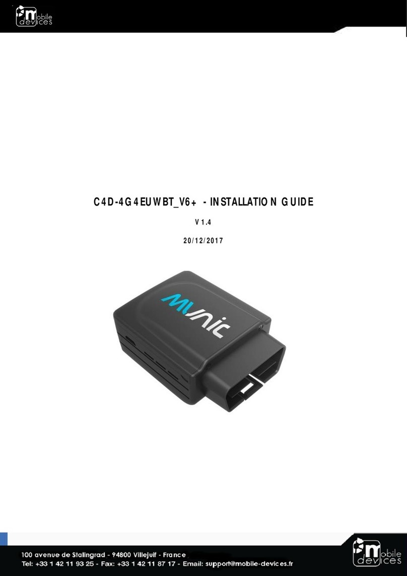Mobile Devices C4D-4G4EUWBT V6+ User manual