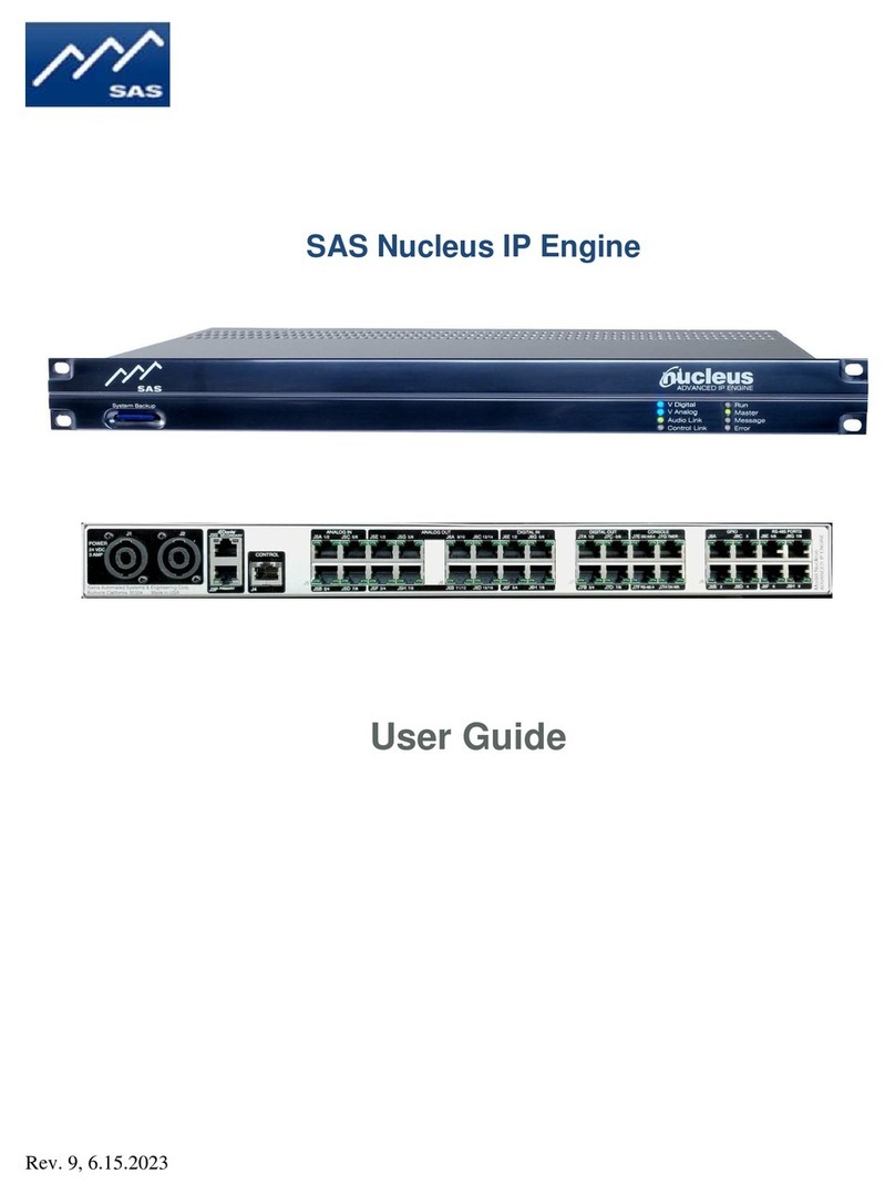 SAS Nucleus IP Engine user guide