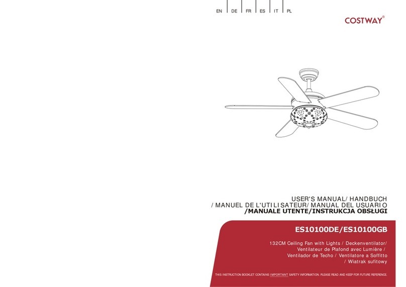 Costway ES10100DE user manual Costway ES10100DE user manual