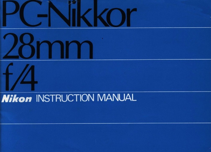 Nikon PC-Nikkor 28mm f/4 instruction manual