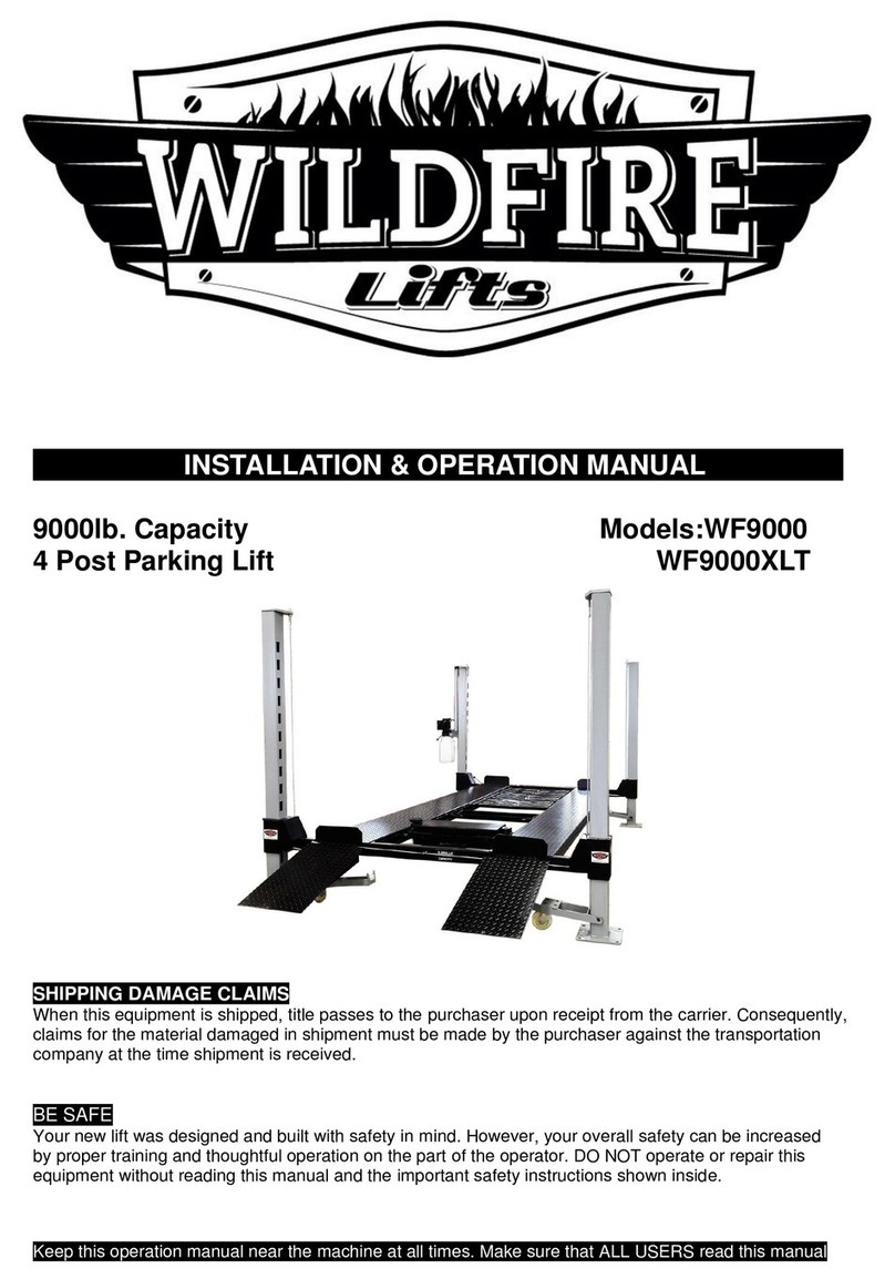 Wildfire WF9000 Installation & operation manual