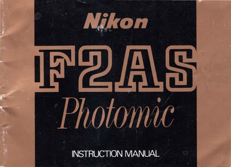 Nikon F2AS PHOTOMIC User manual