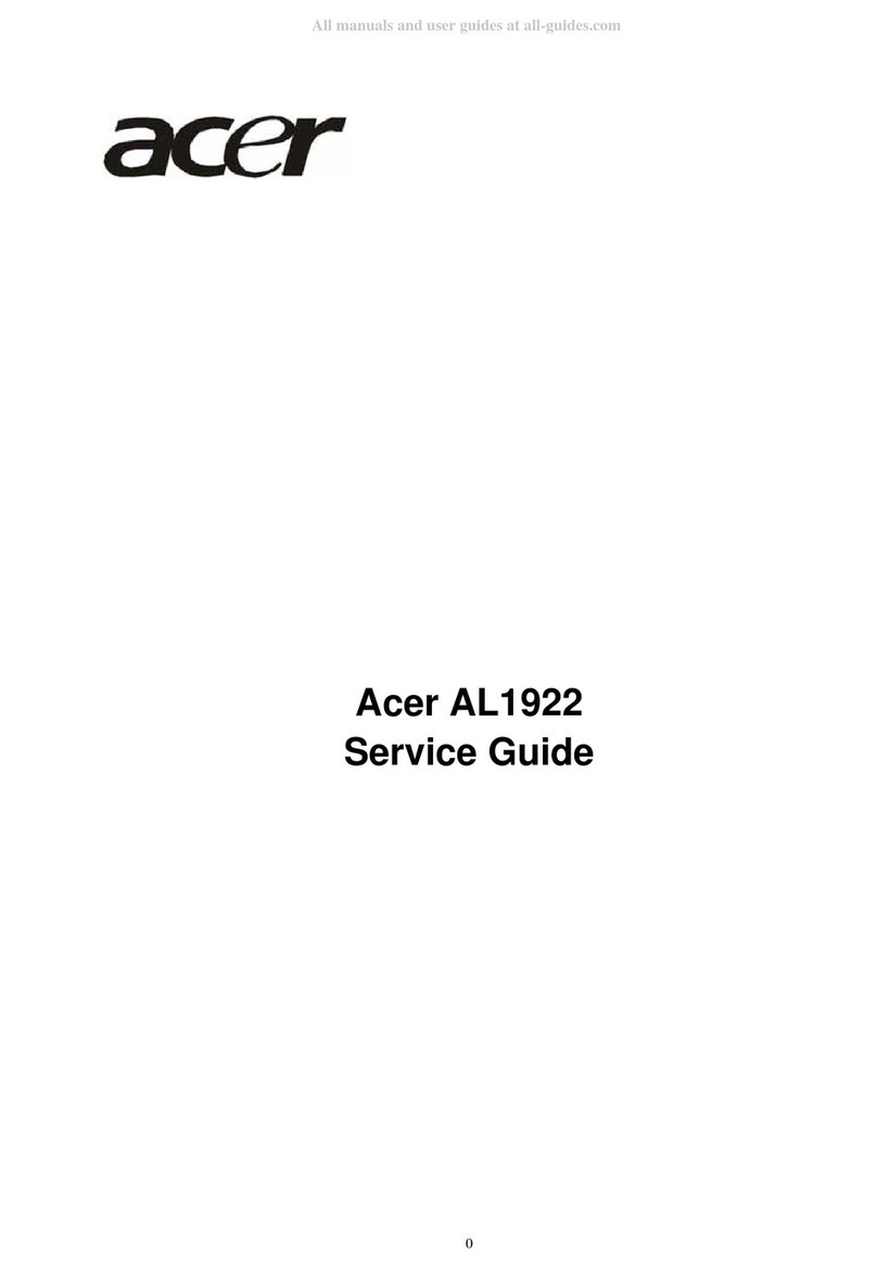 Acer AL1922 User manual