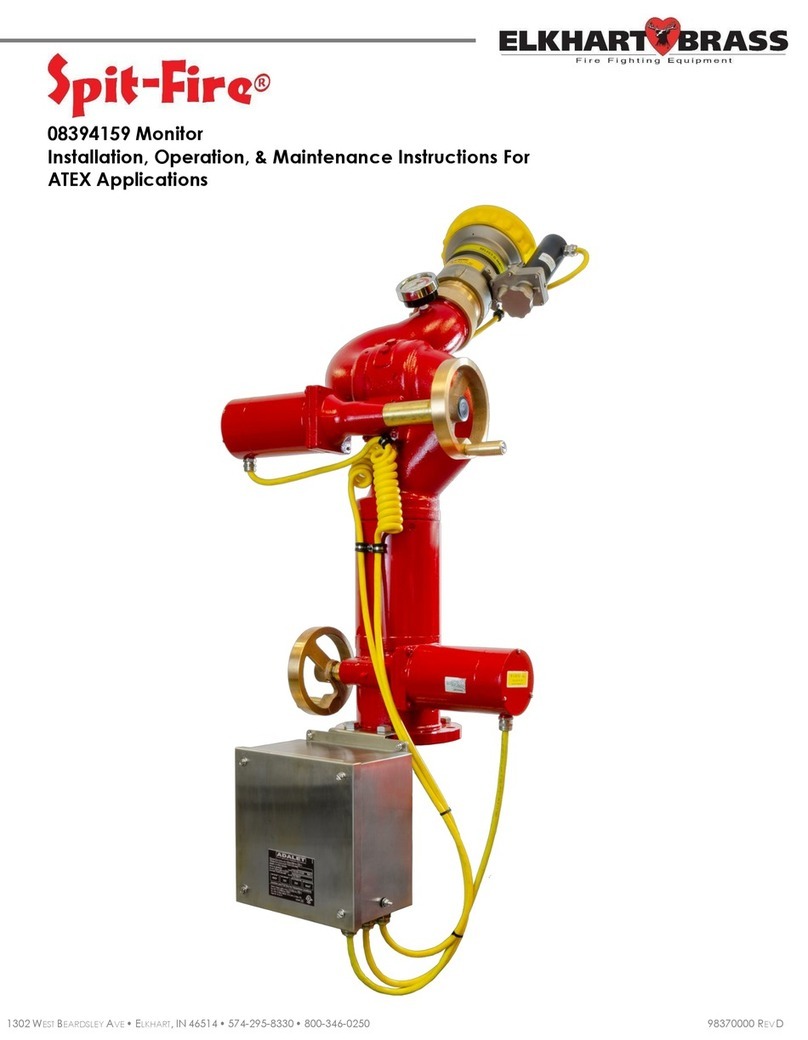 ELKHART BRASS Spit-Fire 08394159 Installation, operation & maintenance instructions ELKHART BRASS Spit-Fire 08394159 Installation, operation & maintenance instructions