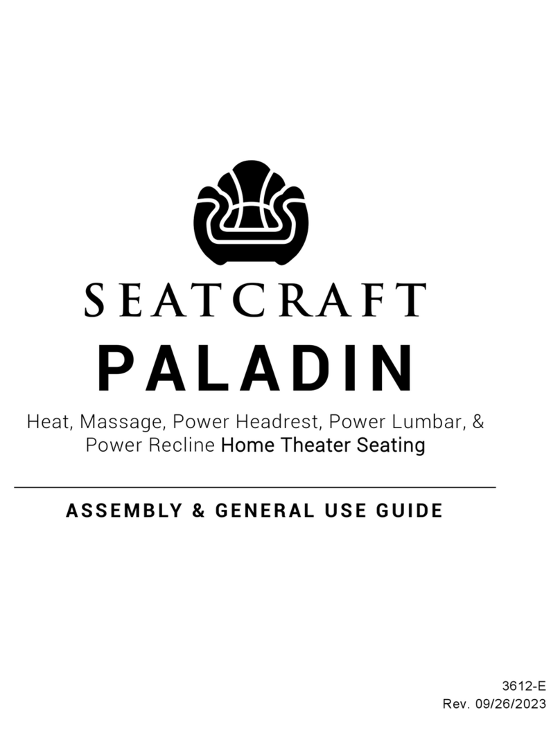 Seatcraft PALADIN Assembly & general use guide