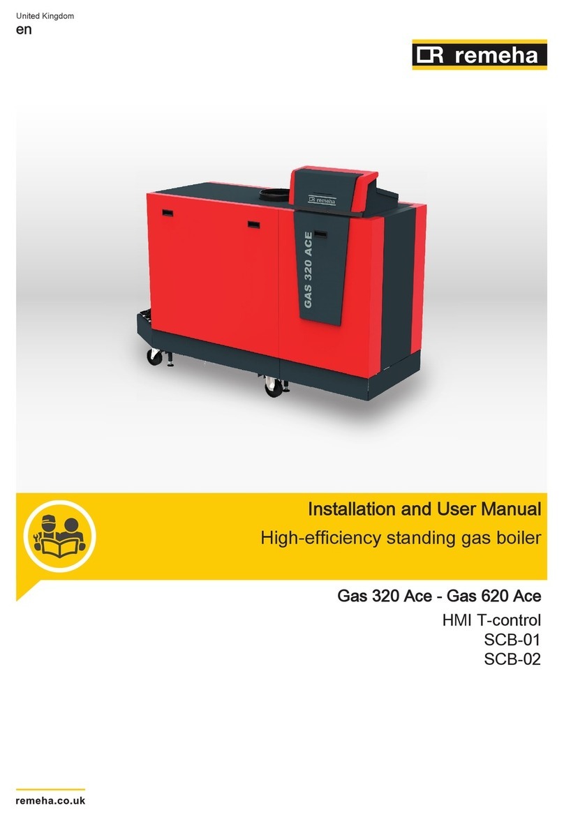 REMEHA Gas 320 Ace User manual