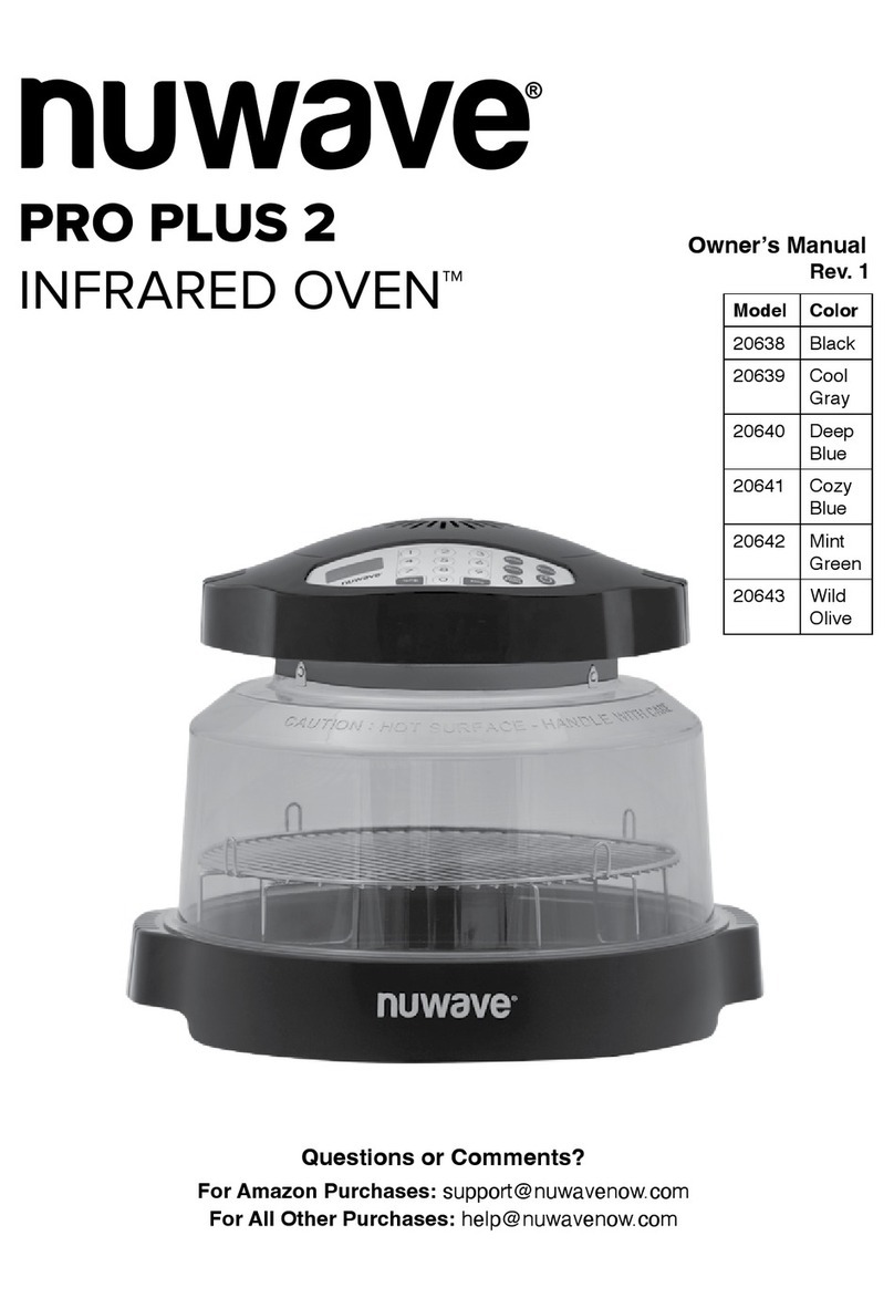 NuWave PRO PLUS 2 owner's manual NuWave PRO PLUS 2 owner's manual
