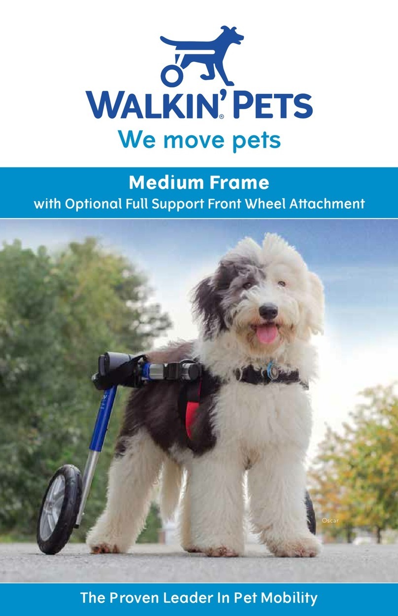 Walkin’ Pets Walkin' Wheels Rear manual