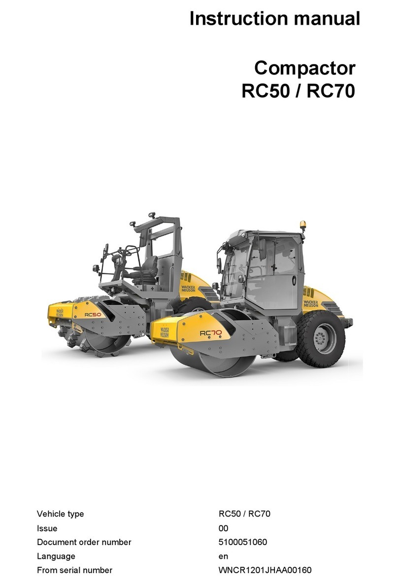 Wacker Neuson RC50 instruction manual