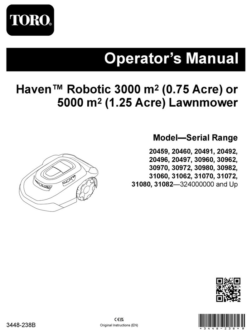 Toro Haven 20459 User manual